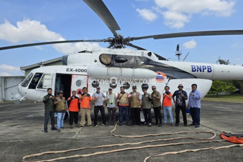BPBD Riau Siagakan 13 Helikopter Antisipasi Kebakaran Hutan