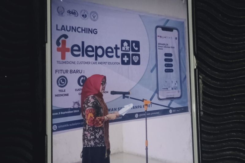 DPKH Sulsel Luncurkan Telepet, Inovasi Layanan Kesehatan Hewan