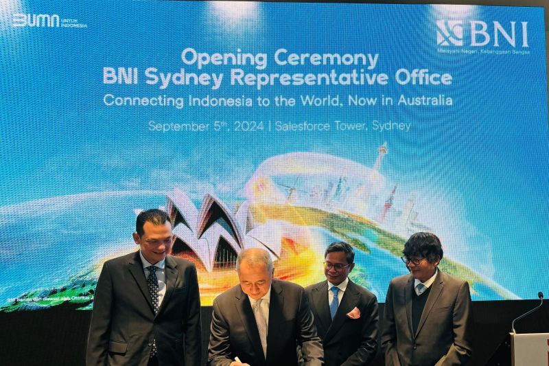 BNI Resmikan Kantor Perwakilan Pertama di Sydney Australia
