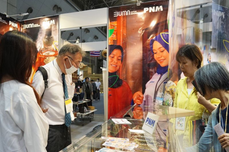 PNM Ajak Nasabah Pamerkan Produk UMKM di Tokyo Gift Show