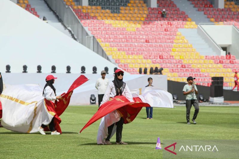 Marching Band Gita Handayani Siap Tampil Memukau di PON XXI