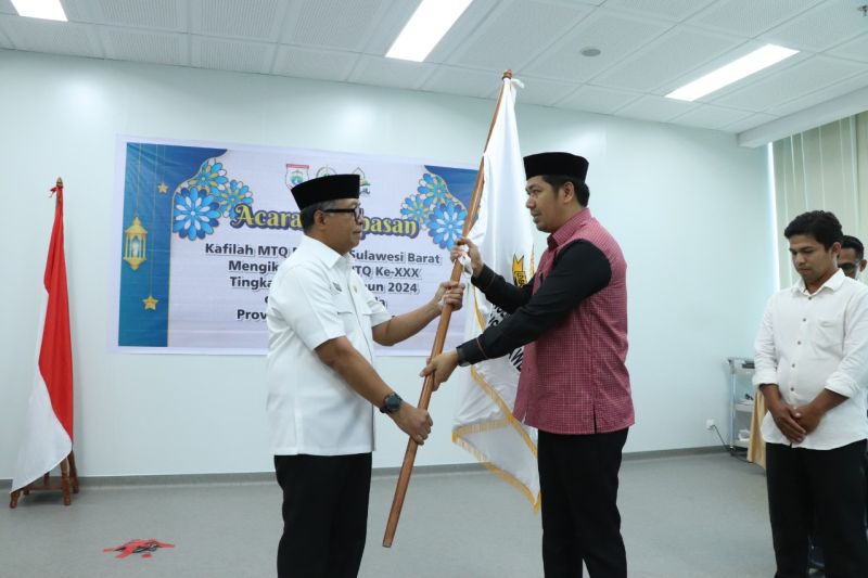 Kafilah Sulbar Siap Berlaga di MTQ Nasional 2024 di Samarinda