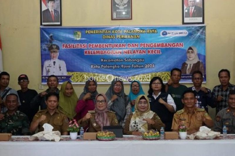Dinas Perikanan Palangka Raya Sosialisasikan Pembentukan KUB Nelayan