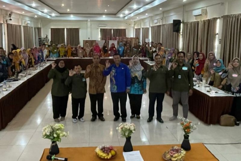 Kegiatan peluncuran program "I-SEE" atau "Inclusive System for Effective Eye Care" di gedung pertemuan Putra Nirwana, Plaosan, Magetan, Kamis (5/9/2024) guna meningkatkan layanan kesehatan dan mencegah gangguan penglihatan di masyarakat . ANTARA/HO-Diskominfo Kab Magetan