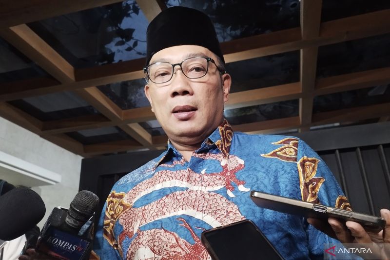 Bakal Calon Gubernur Jakarta Ridwan Kamil di Jakarta, Kamis (5/9/2024). ANTARA/Bagus Ahmad Rizaldi