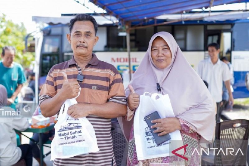 Mobil Sehat PT Timah, Solusi Kesehatan Gratis Warga Desa Lumut