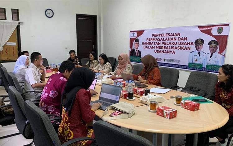 DPMPTSP Kalteng Fasilitasi Penyelesaian Masalah OSS-RBA