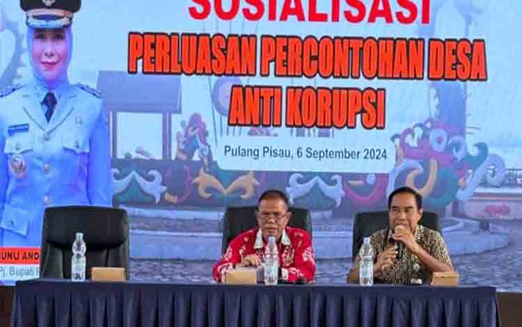 Pemkab Pulpis Gelar Sosialisasi Perluasan Percontohan Desa Anti Korupsi