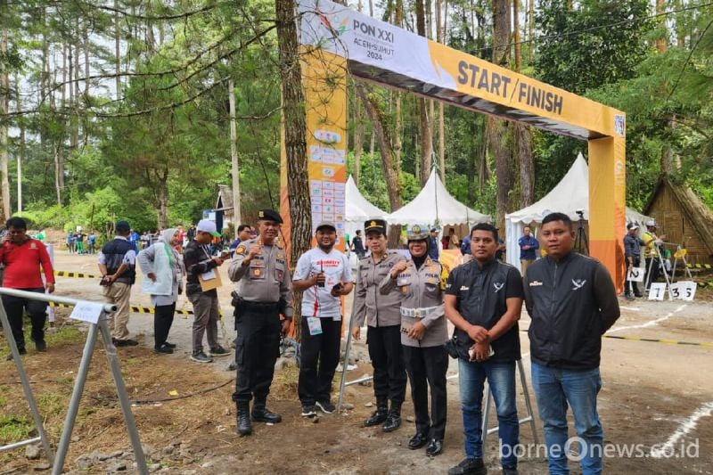 Pengamanan Balap Sepeda PON XXI Aceh-Sumut Berjalan Aman dan Lancar