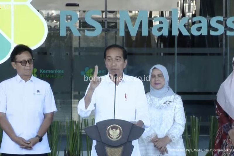 Jokowi Resmikan Rumah Sakit Terbesar di Makassar untuk Cegah Berobat ke Luar Negeri