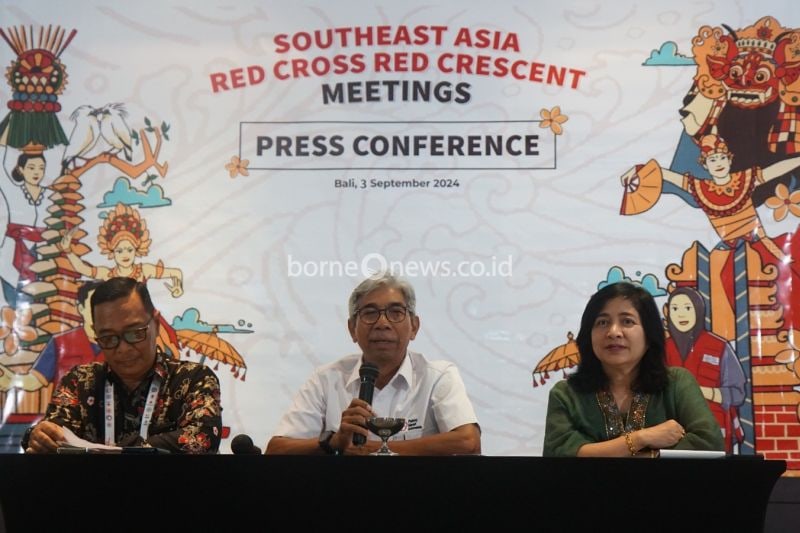 Palang Merah Indonesia (PMI) jadi tuan rumah gelaran South-East Asia (SEA) Meeting Red Cross and Red Cresent 2024 yang berlangsung pada 2-7 September 2024 di Bali. ANTARA/HO-PMI