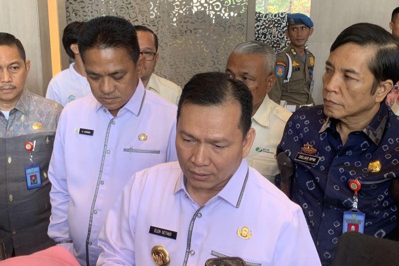 Penjabat Gubernur Sumatera Selatan (Sumsel) Elen Setiadi: (ANTARA/Ahmad Rafli Baiduri)