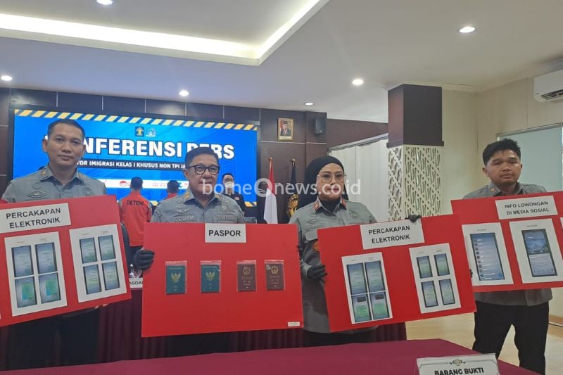 Imigrasi Jakarta Barat Ungkap Penipuan Rekrut WNI Jadi Scammer