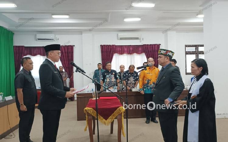 Sekda Gumas Berharap Dewas Perumdam Maruang Duhung Bekerja Penuh Tanggung Jawab