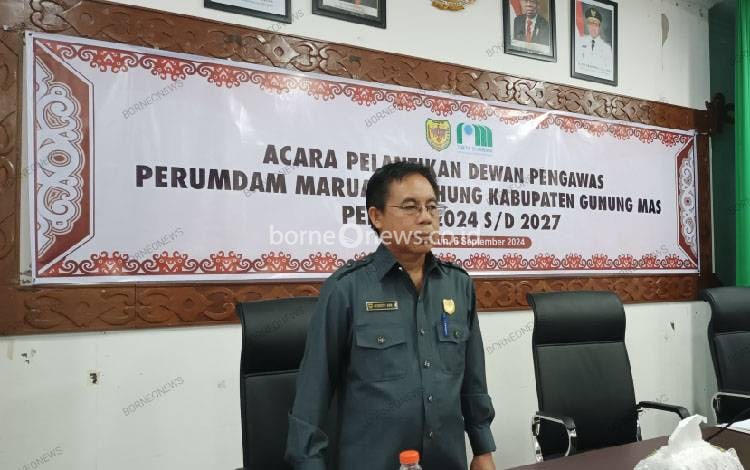 DPRD Gumas Berharap Dewan Pengawas yang Baru Jadikan Perumdam Maruang Duhung Lebih Baik