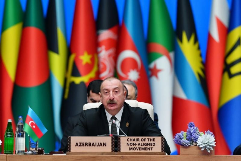 Presiden Azerbaijan Ilham Aliyev (Antara / H0-Ministry of Foreign Affairs of Azerbaijan)