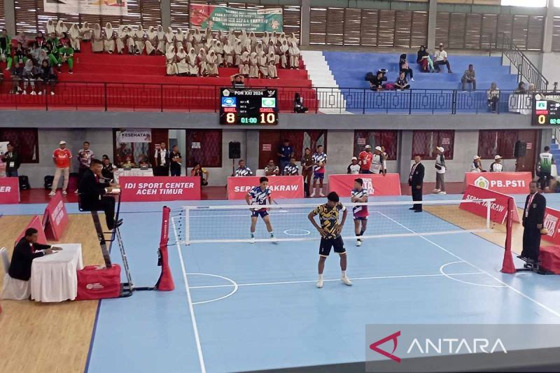 Sepak Takraw PON XXI Aceh-Sumut, Perebutkan 10 Medali Emas