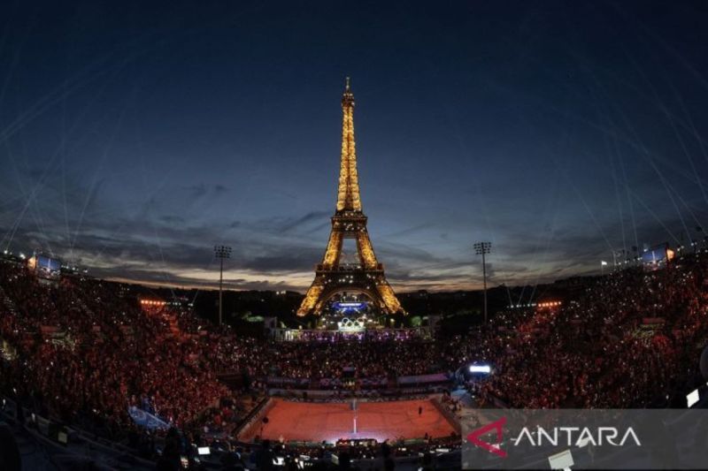 Ilustrasi - Menara Eiffel di Paris, Prancis. ANTARA FOTO/Wahyu Putro A/Spt