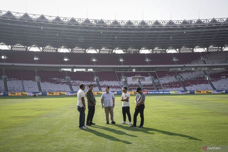 PSSI Pastikan Stadion GBK Siap Untuk Pertandingan Melawan Australia