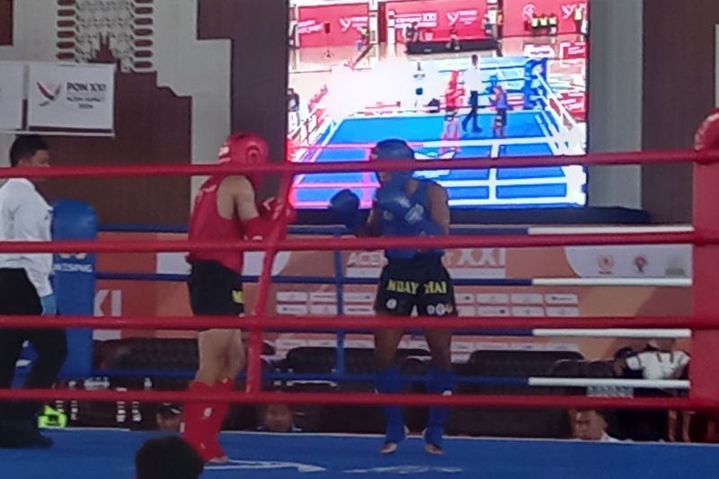 Abdul Muis raih kemenangan di Muaythai kelas 65 kg PON XXI 2024