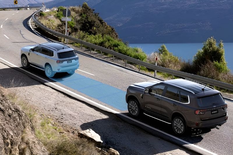 Tampilan Ford Everest Titanium Next Gen. (ANTARA/HO-RMA Indonesia)