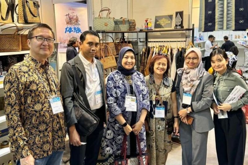 UMK Pelindo Sukses Tembus Pasar Jepang di Tokyo Gift Show 2024