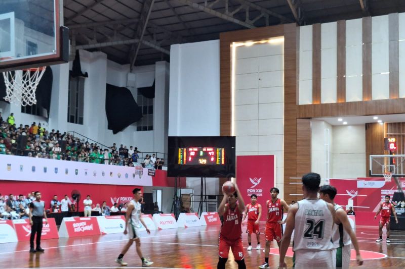 Tim Basket Jakarta Menang atas Jatim 86-59, Melaju ke Semifinal