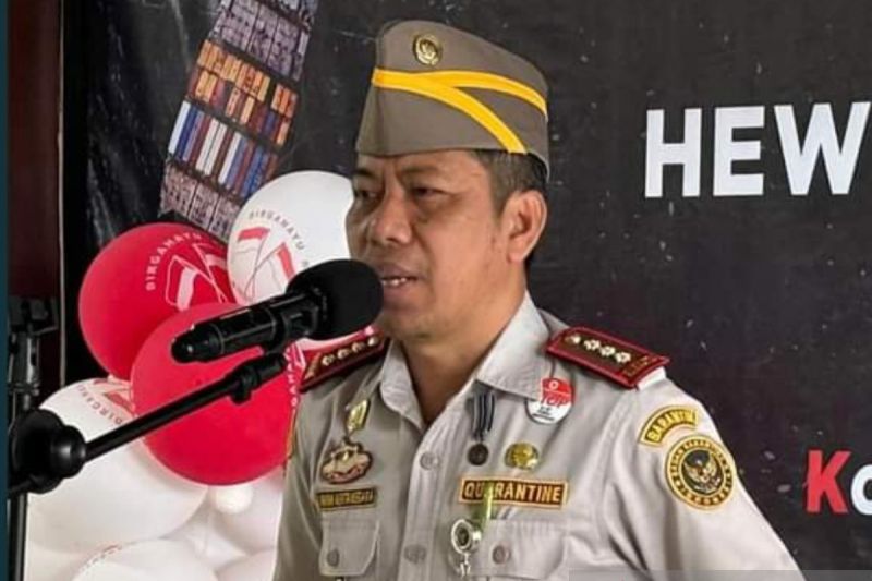 Kepala Karantina Sulut I Wayan Kertanegara, di Manado, Sabtu (7/9/2024). ANTARA/HO-Karantina.