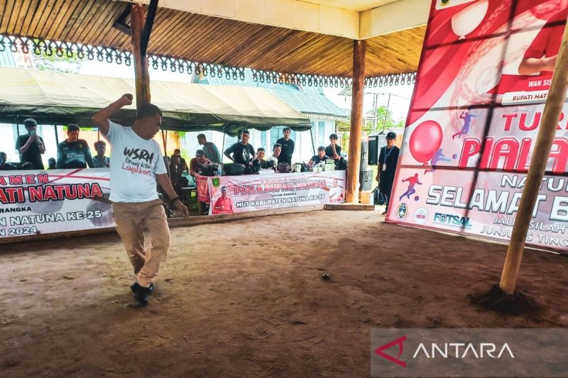 Natuna Gelar Pertandingan Gasing untuk Lestarikan Budaya Tradisional