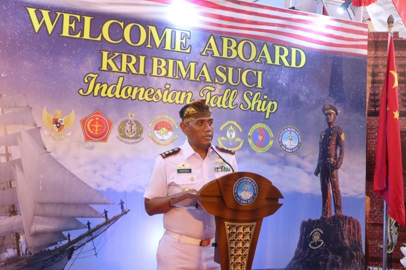 KRI Bima Suci Tiba di Shanghai Sebagai Duta Budaya Indonesia