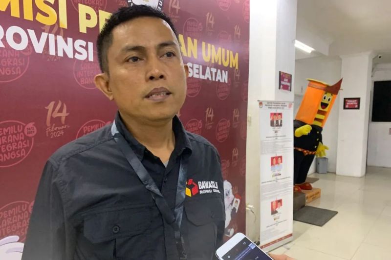 Ketua Bawaslu Provinsi Sumatera Selatan Kurniawan. ANTARA/Ahmad Rafli Baiduri (1)