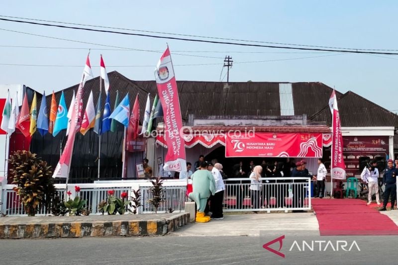 Kantor Komisi Pemilihan Umum (KPU) Kabupaten Rejang Lebong. ANTARA/dok/Nur Muhamad
