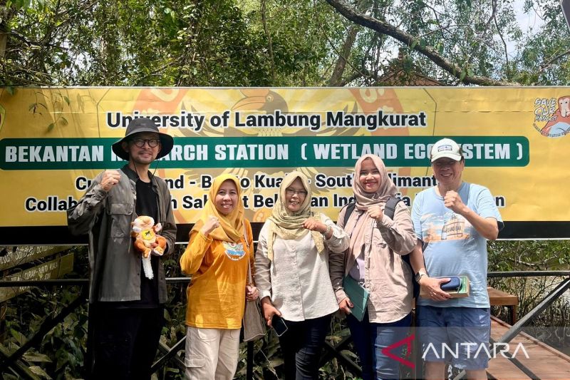 Peneliti Internasional Kagumi Stasiun Riset Bekantan Pulau Curiak
