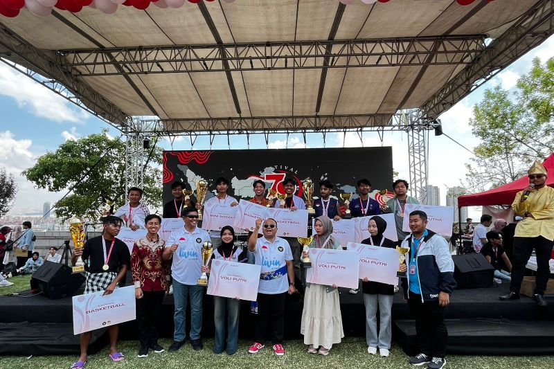 Festival Merah Putih KBRI Ankara Rayakan HUT RI ke-79