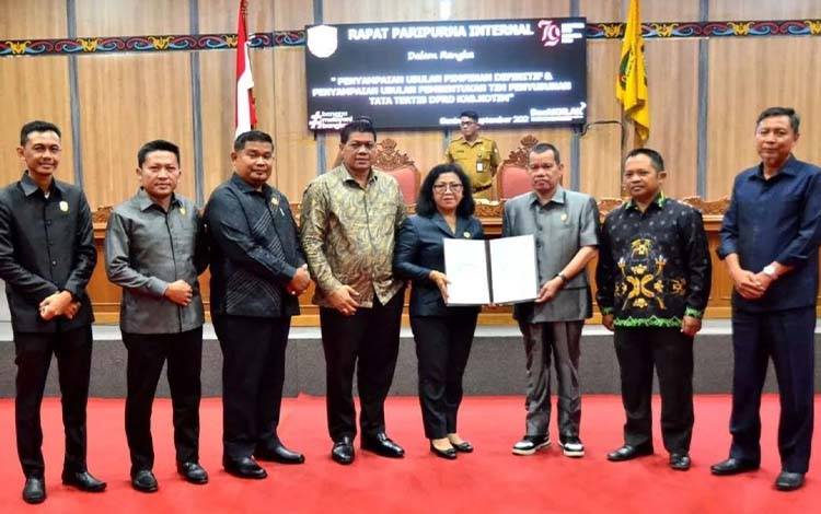 Rapat internal DPRD Kotim penetapan Wakil Ketua I DPRD Kotim. (PPOST/Muhammad Taufiq Akbar)