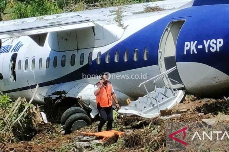 Pesawat Trigana Air Tergelincir di Serui, Semua Penumpang Selamat