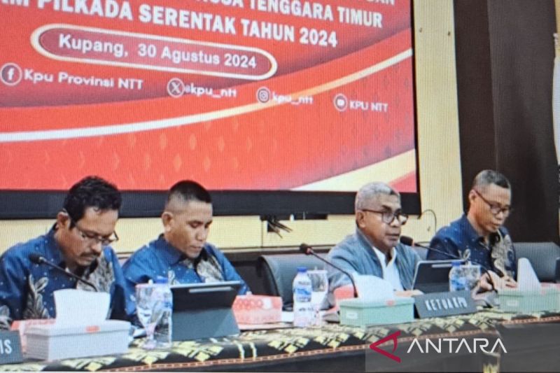 Tiga Pasangan Calon Gubernur NTT Lengkapi Syarat Administrasi