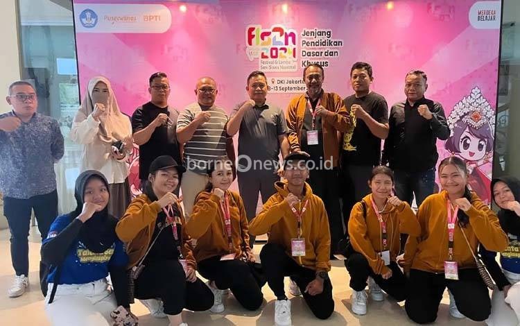Kadis Pendidikan Beri Dukungan Langsung untuk Peserta FLS2N Asal Seruyan