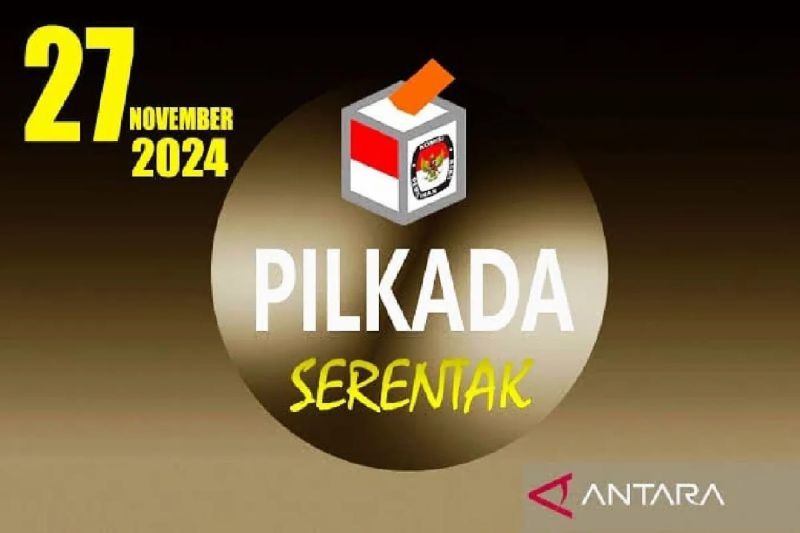 Ilustrasi Pilkada Serentak 2024. ANTARA/Ilustrator/Kliwon