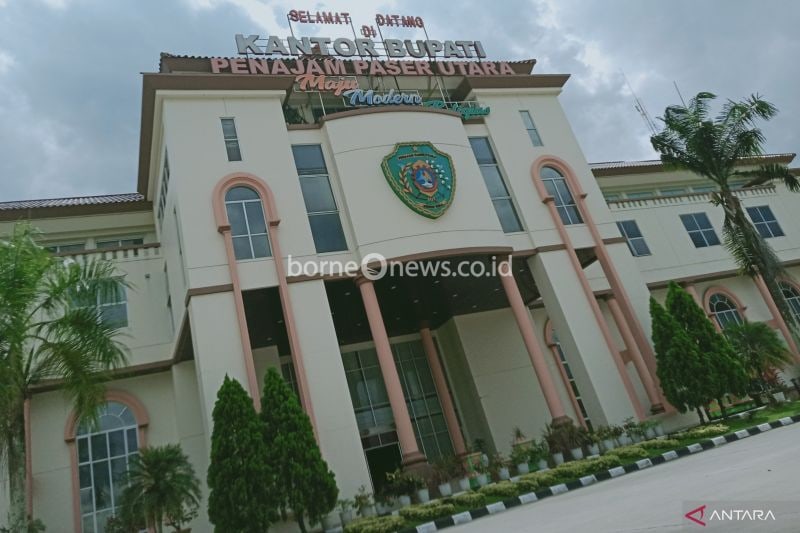 Kantor Bupati Penajam Paser Utara, Kalimantan Timur (ANTARA/Nyaman Bagus Purwaniawan)