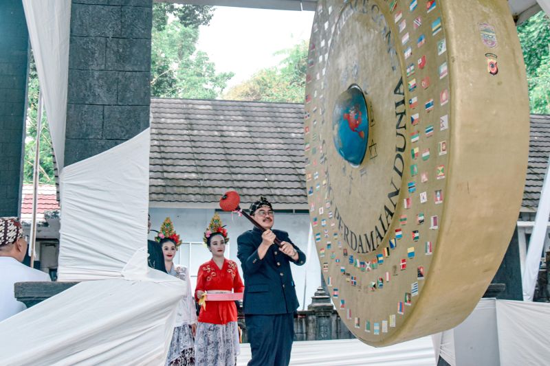 Peringatan Gong Perdamaian di Ciamis, Pesan Damai Global