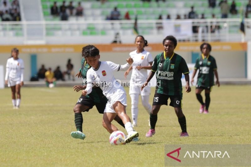 Papua Pegunungan Melaju ke Semifinal Sepak Bola Putri PON 2024
