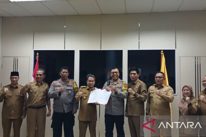 Polresta Serang Kota Terima Dana Hibah Rp1,7 M untuk Pengamanan Pilkada