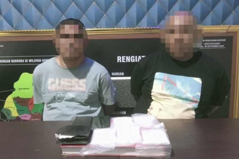 Dua Pengedar Sabu 0,5 Kg Ditangkap Polres Aceh Barat
