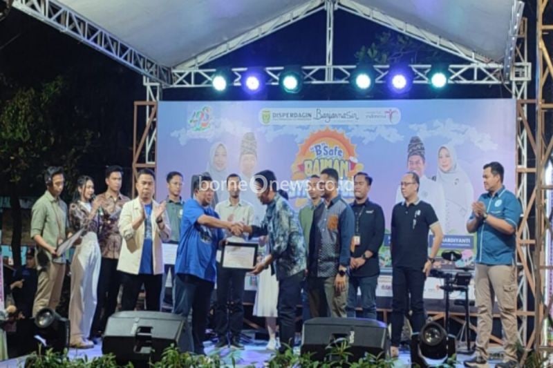 PAM Bandarmasih Dukung Baiman Street Food Festival 2024 di Banjarmasin