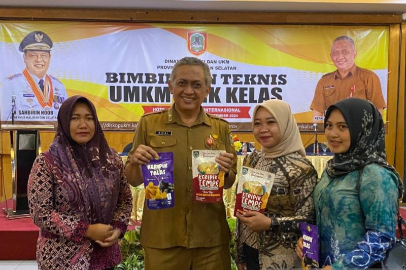 Upaya Diskop UKM Kalsel Tingkatkan Kelas Pelaku UMKM melalui Pelatihan