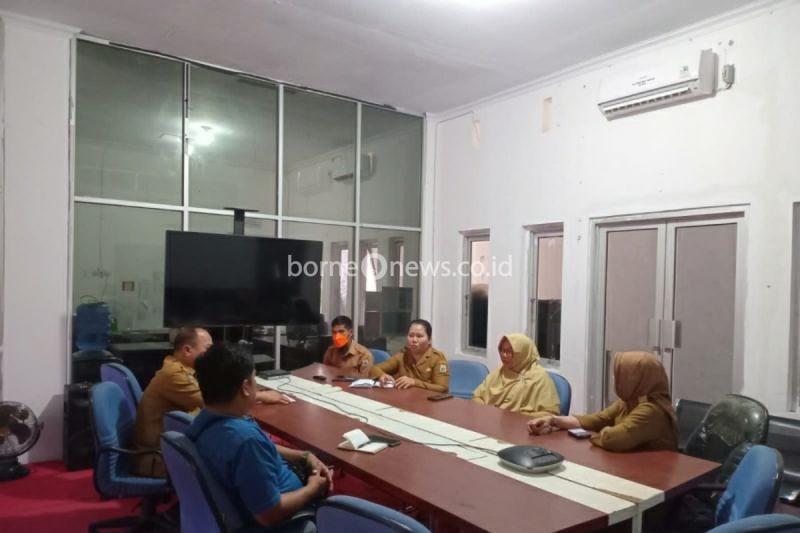 Rapat Koordinasi BPBD Sulbar bersama DP3AP2KB) Sulbar, Satuan Tugas Perlindungan Perempuan dan Anak (Satgas PPA) serta Dinas Sosial Provinsi Sulbar terkait dukungan psikososial terhadap anak penyandang disabilitas di kawasan kebencanaan. (ANTARA/HO-Diskominfo Sulbar)