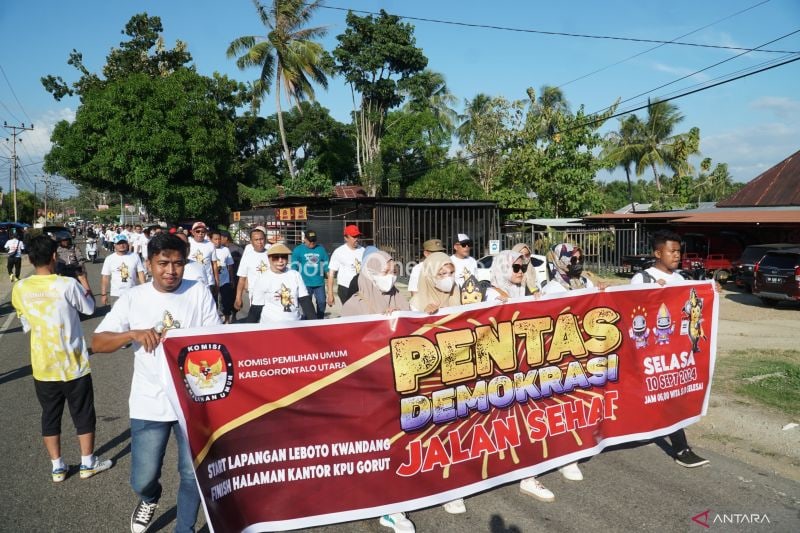 Pentas Demokrasi KPU Gorontalo Utara Tingkatkan Partisipasi Pemilih