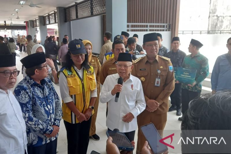 Wakil Presiden Resmikan Pembangunan Jalan untuk Kesejahteraan Masyarakat di Bangka Selatan