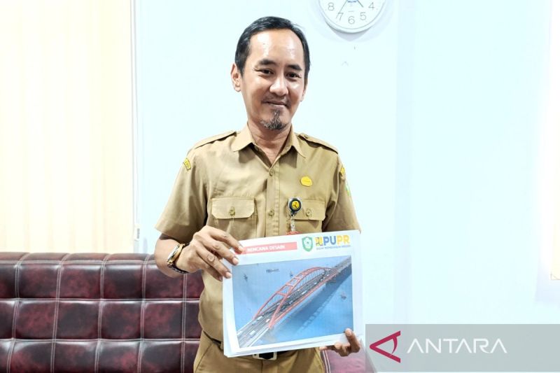 Kesepakatan Pembangunan Jembatan Mentaya di Kotim Dimulai 2025